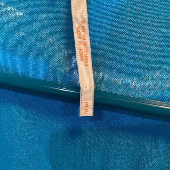 Free People Cora Turquoise Mini Dress - Picture 8 of 8